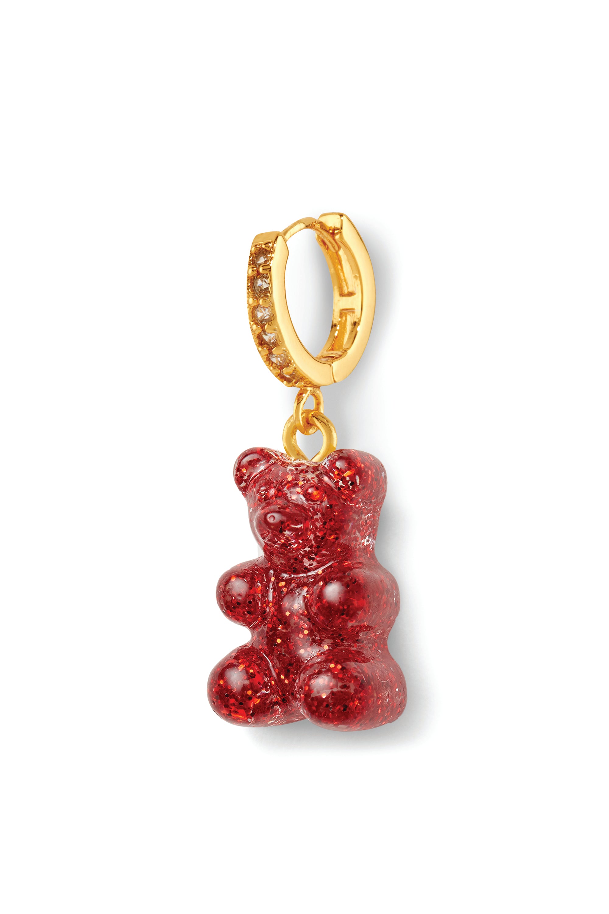 crystal haze Nostalgia bear hoop - Red velvet